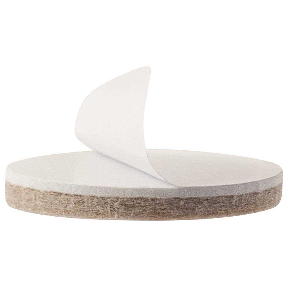 Super Sliders Round Self Stick Felt Furniture Pads for Hardwood - Image 5