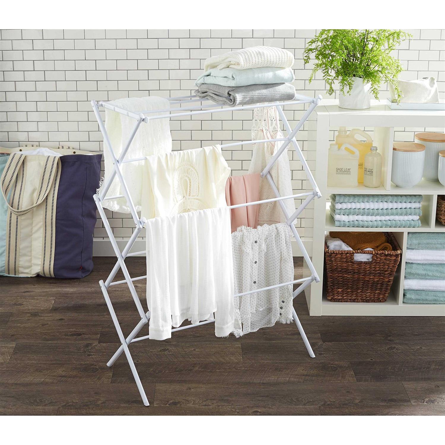 Amazon Basics Basics Foldable Laundry Rack for Air Drying - Image 4