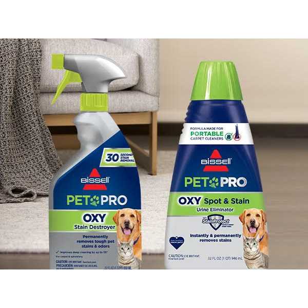 Bissell PET PRO OXY Spot & Stain Formula for Portable Carpet Cleaners - Image 3