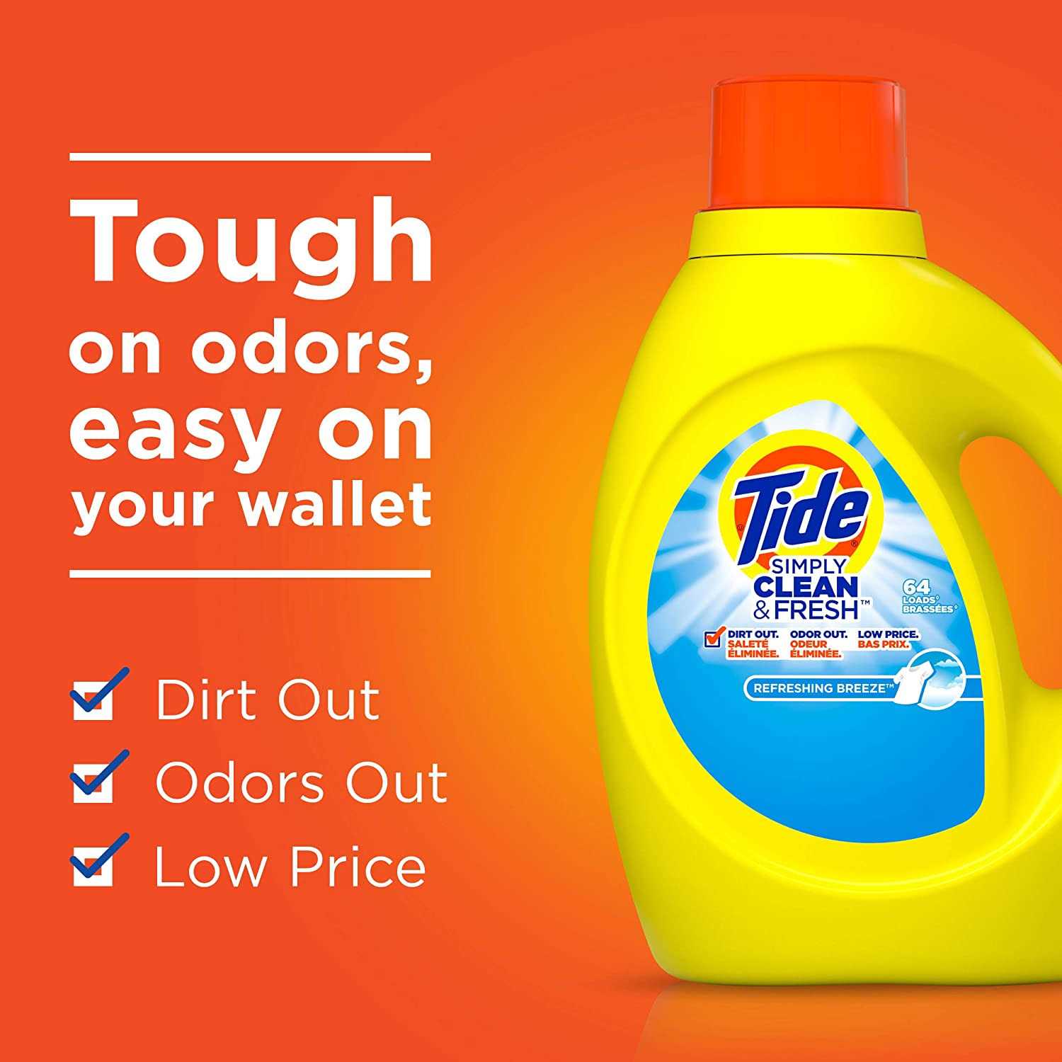 Tide Simply Clean & Fresh Liquid Laundry Detergent - Image 5