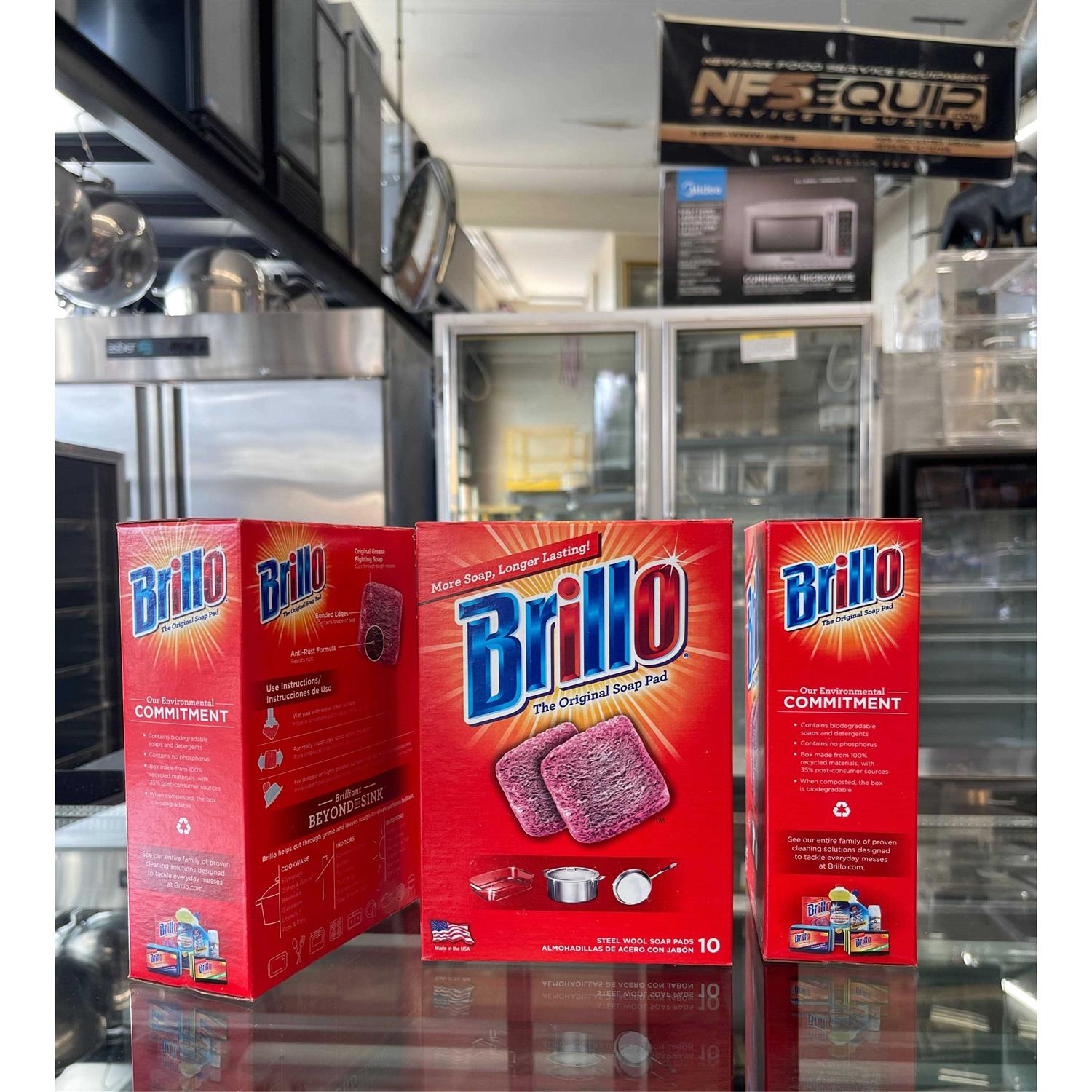 Brillo Soap Pads Steel Wool - Image 4