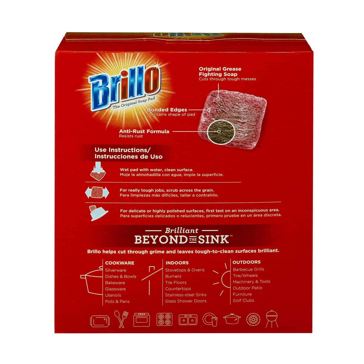 Brillo Soap Pads Steel Wool - Image 4