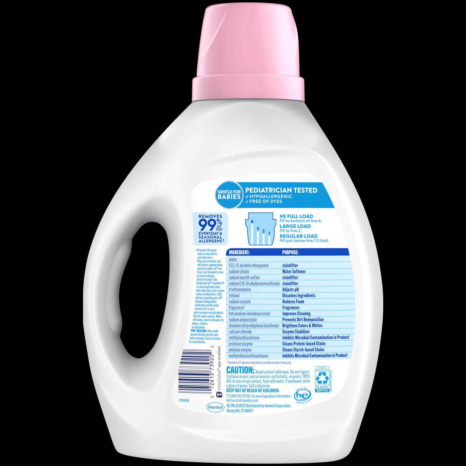 All Liquid Laundry Detergent Gentle for Baby - Image 5