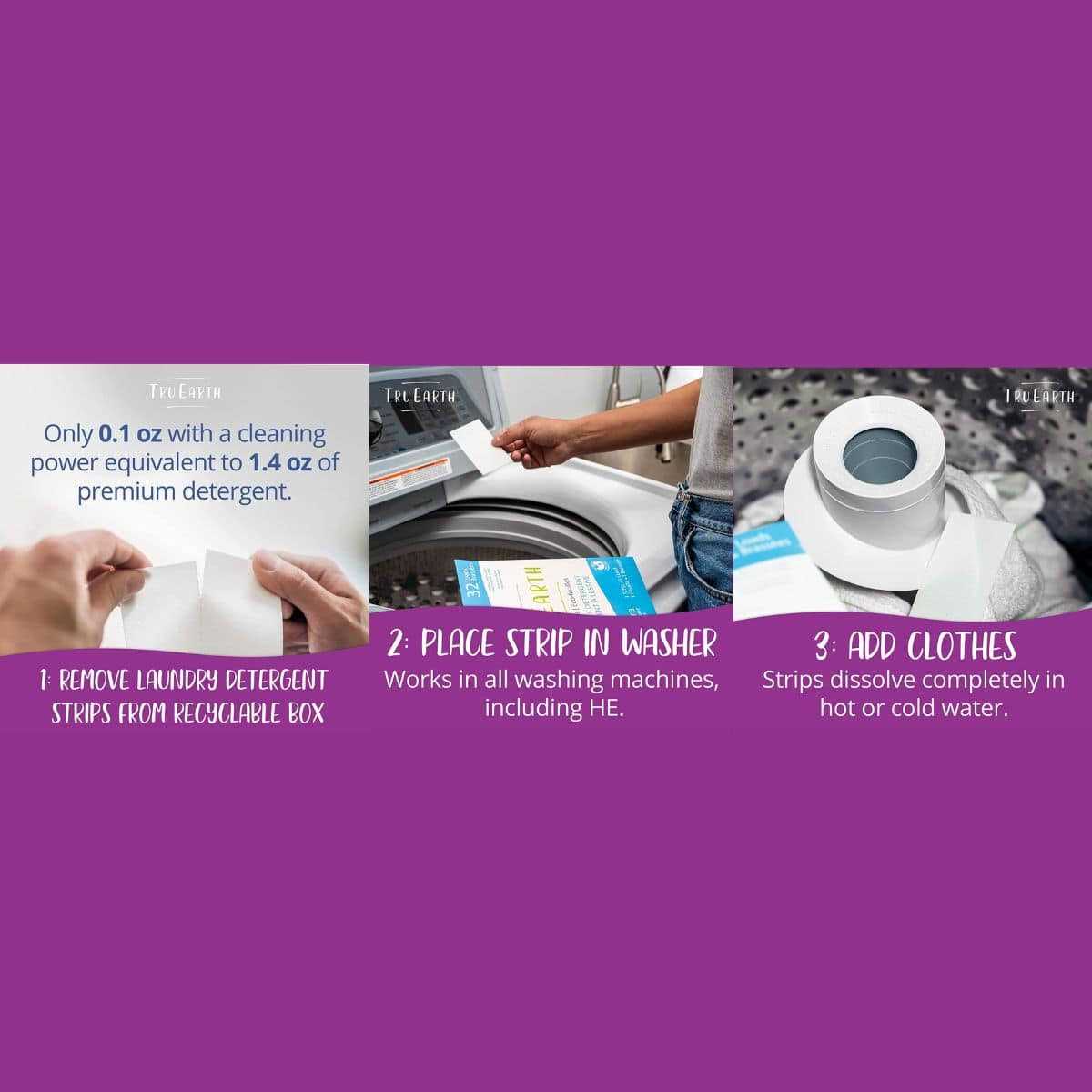 Tru Earth Eco Strips Laundry Detergent - Image 4