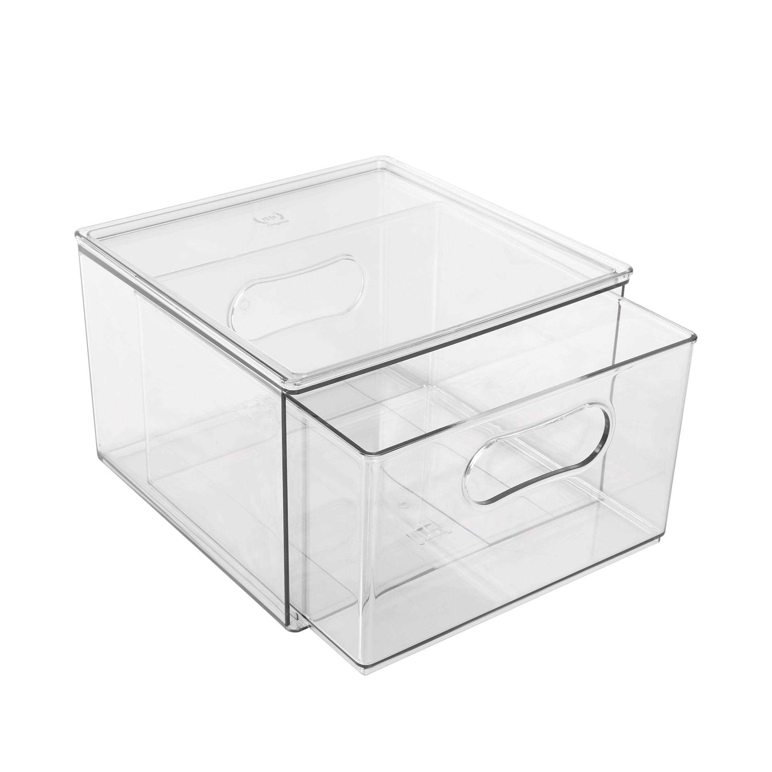 The Home Edit Clear Plastic Large Drawer - Image 5