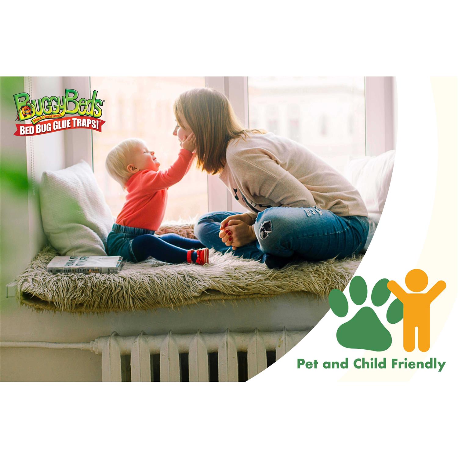 Buggybeds Bed Bug Glue Traps Home 4 Count - Image 3