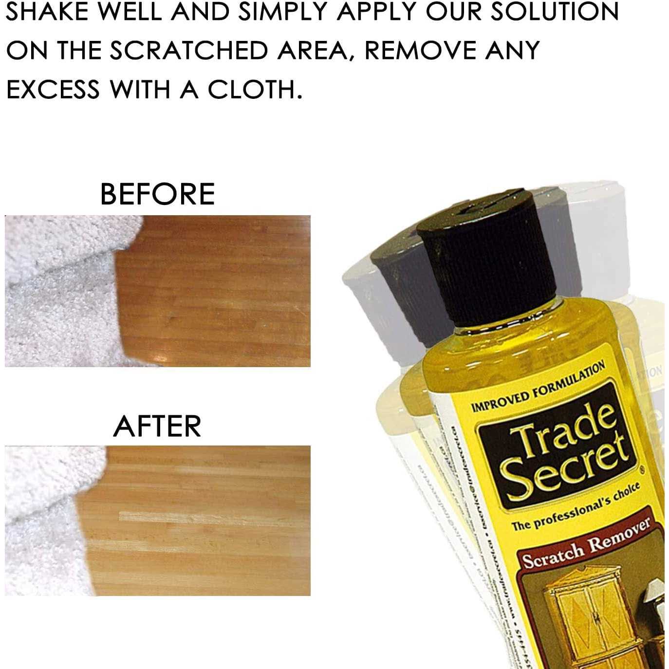 Trade Secret Scratch Remover for Wood Furniture and Floor Cover Nicks and Scratches - Image 3