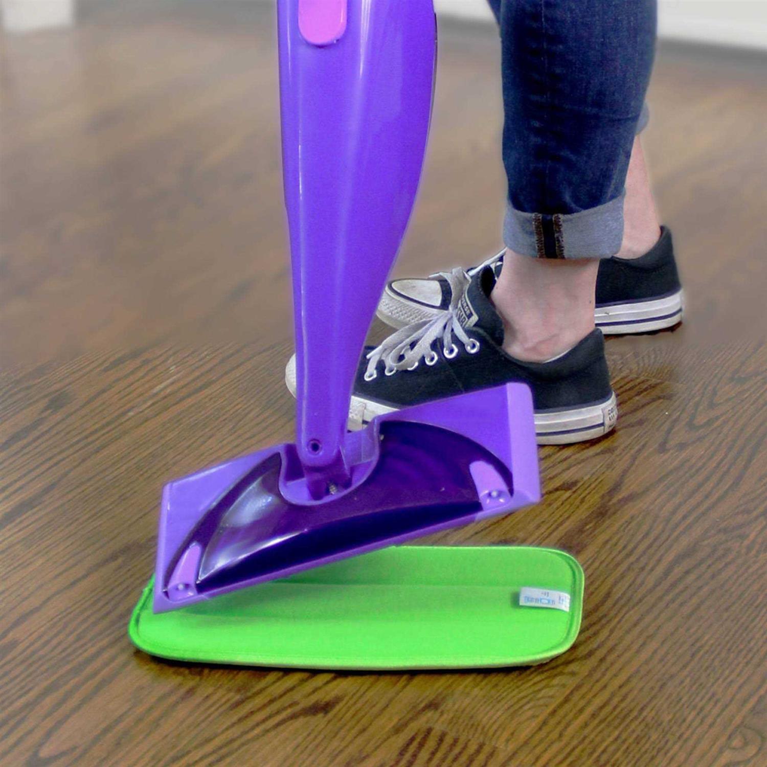Turbo Microfiber Reusable Mop Pads Fit Swiffer WetJet 12 Inch - Image 5