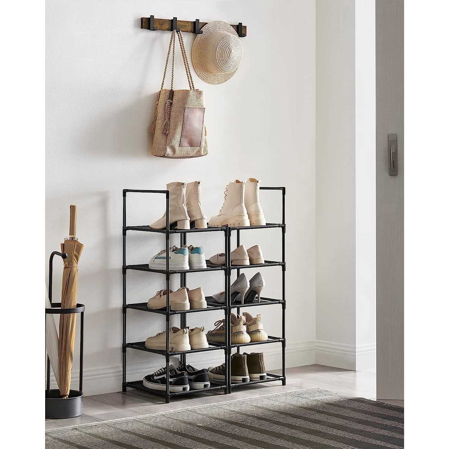 Songmics Shoe Rack 10 Tier Shoe Shelf - Image 4