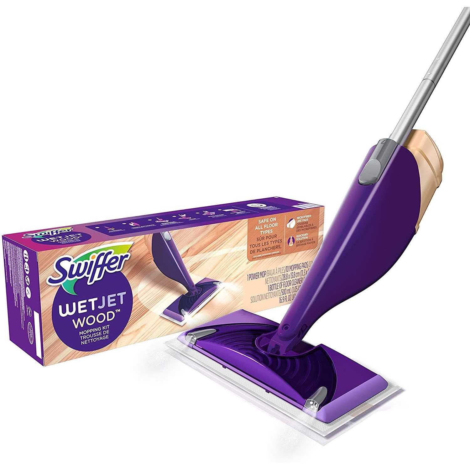 Swiffer WetJet Wood Mop Kit - Image 4