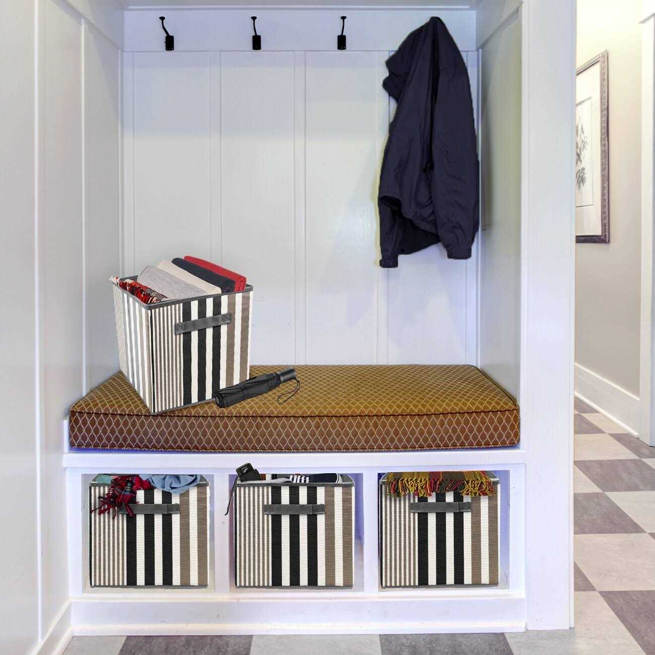 Sorbus Foldable Cube Storage Basket - Image 4