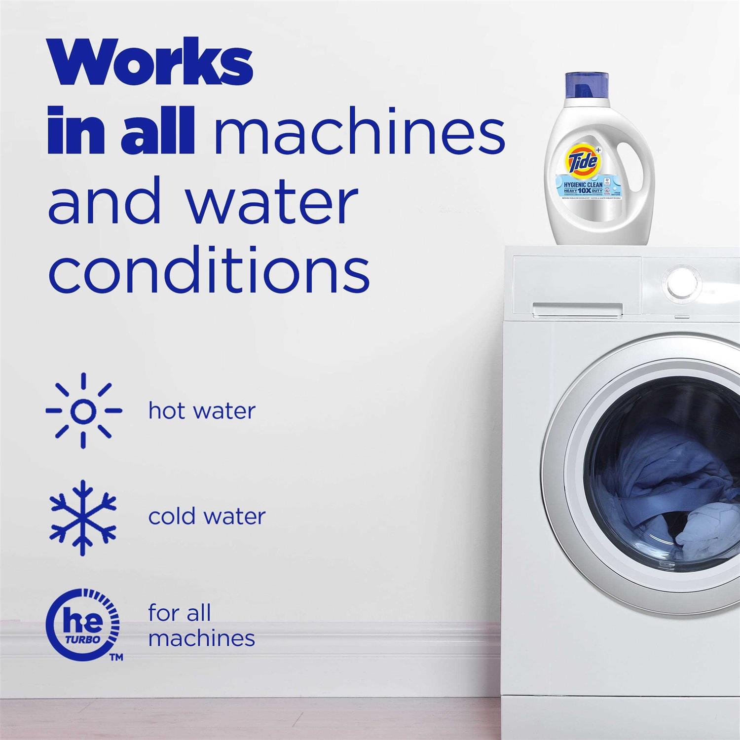 Tide Hygienic Clean Heavy 10x Duty Liquid Laundry Detergent - Image 5