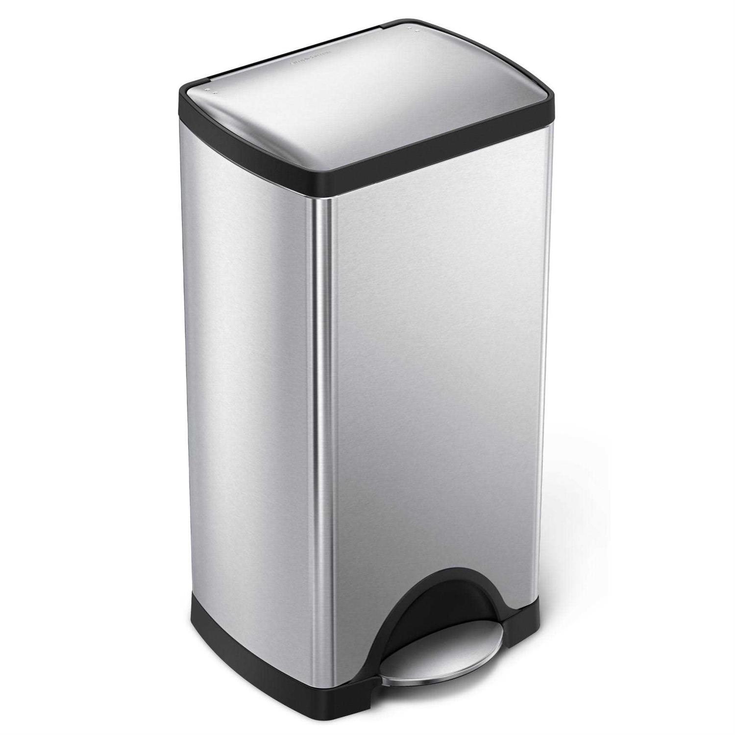 simplehuman Rectangular Step Trash Can - Image 4