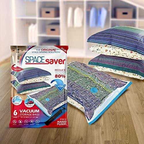 Spacesaver Premium Vacuum Storage Bags. 80% More - Image 3