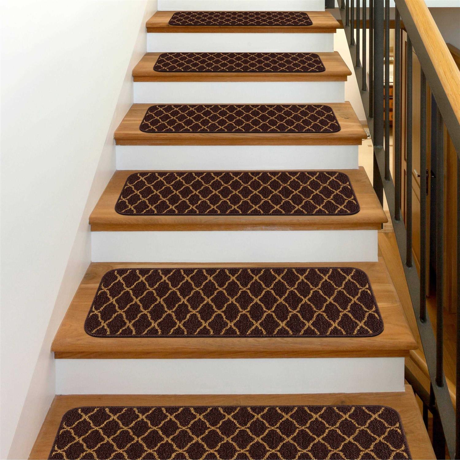 Beverly Rug Indoor Non Slip Carpet Stair Treads - Image 4