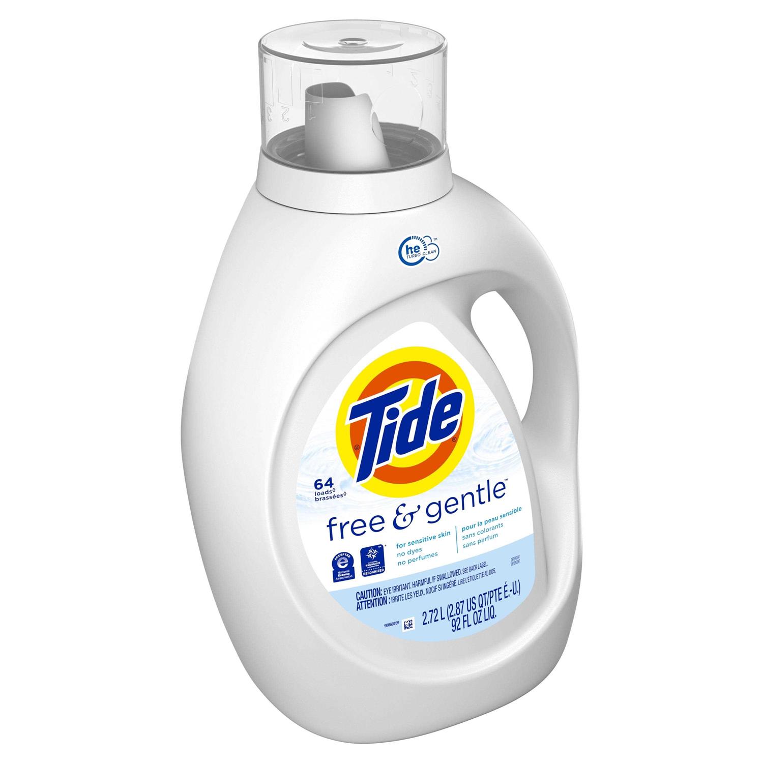 Tide Free Gentle Liquid Laundry Detergent - Image 4