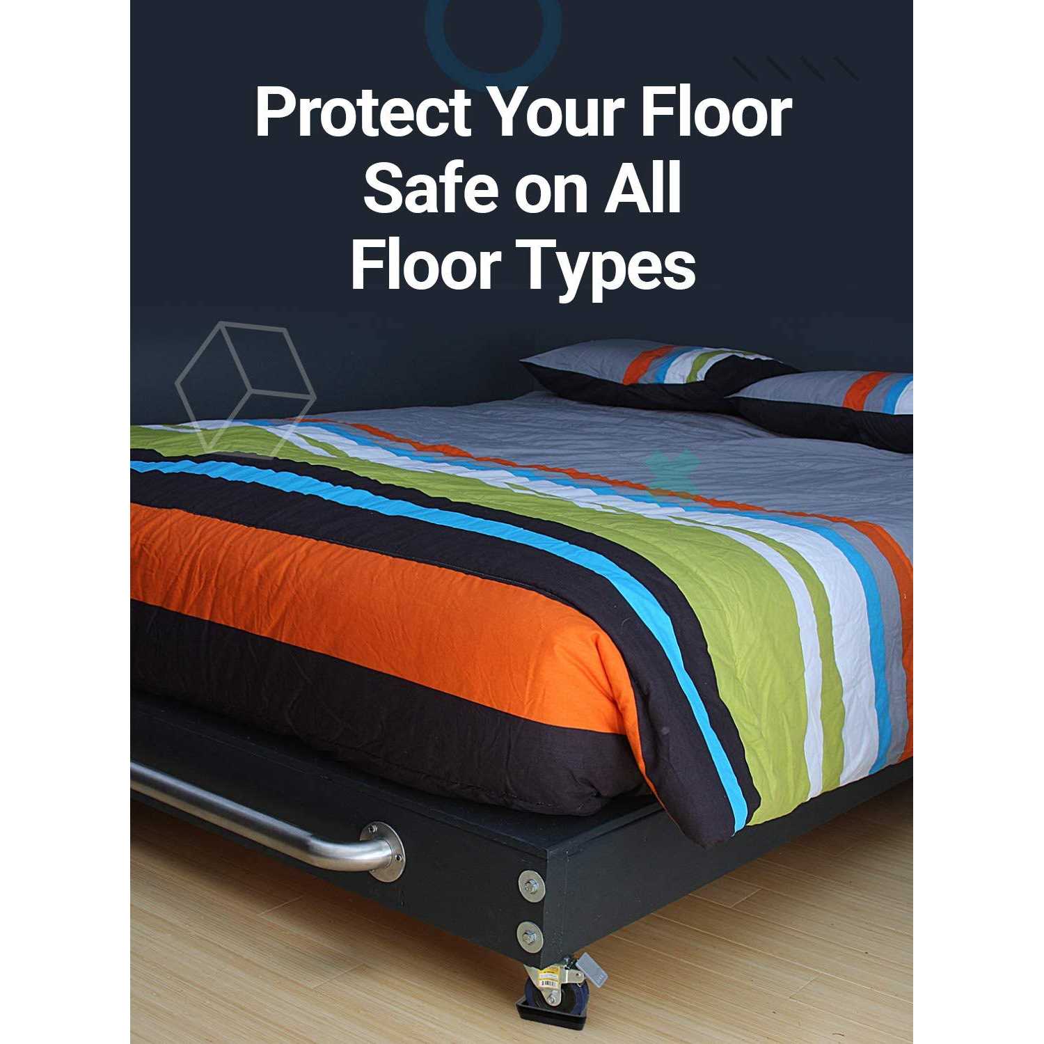 SlipToGrip Bed and Furniture Bed Stoppers Bed - Image 3