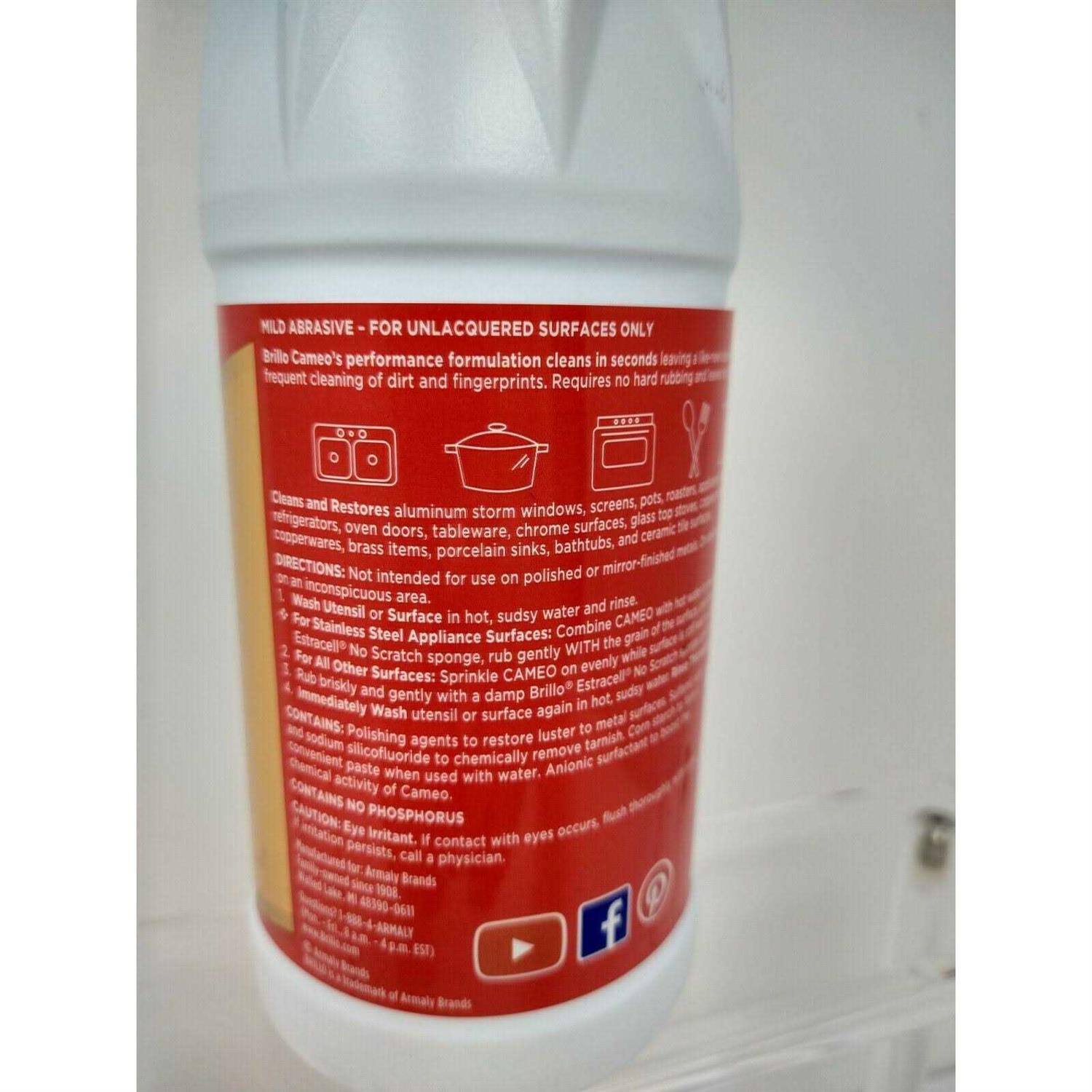 Brillo Cameo Aluminum & Stainless Steel Cleaner - Image 4