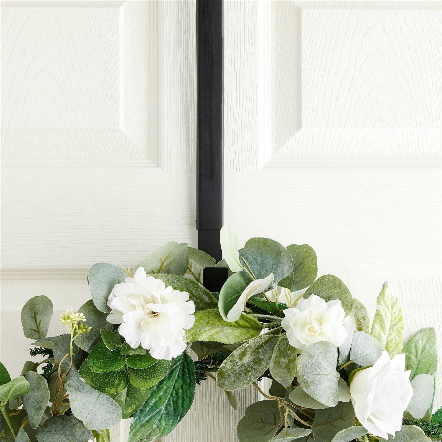 Black Adjustable Wreath Hanger by Ashland - Image 3