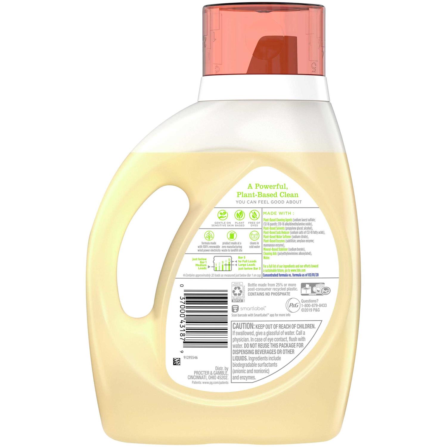 Tide Purclean Liquid Laundry Detergent - Image 4
