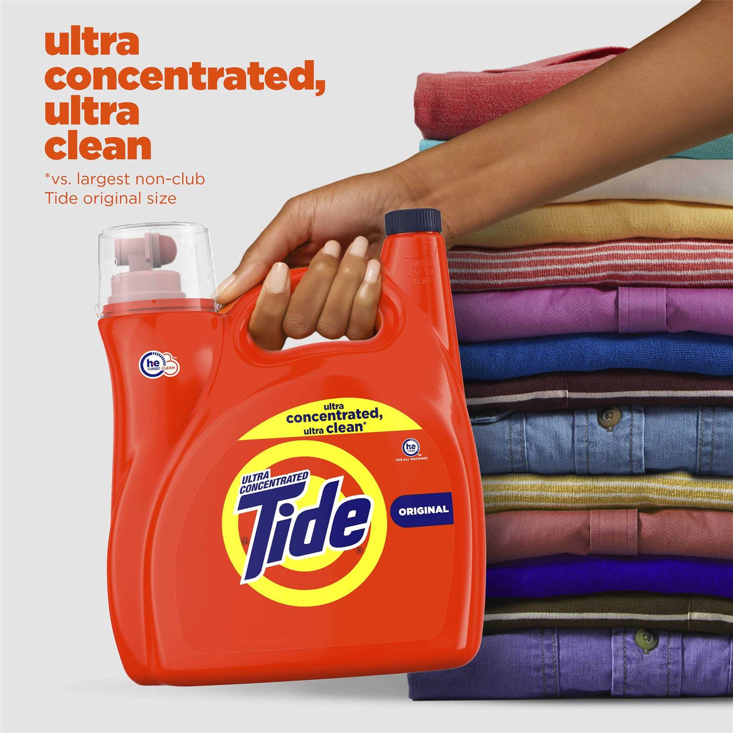 Tide Ultra Concentrated Liquid Laundry Detergent - Image 3