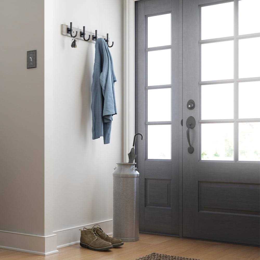 Better Homes & Gardens Miller 27 inch Wall Mounted Hook Rack - Image 3