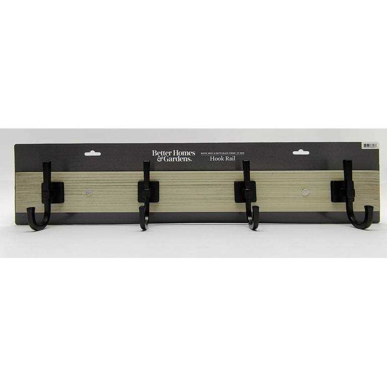 Better Homes & Gardens Miller 27 inch Wall Mounted Hook Rack - Image 5
