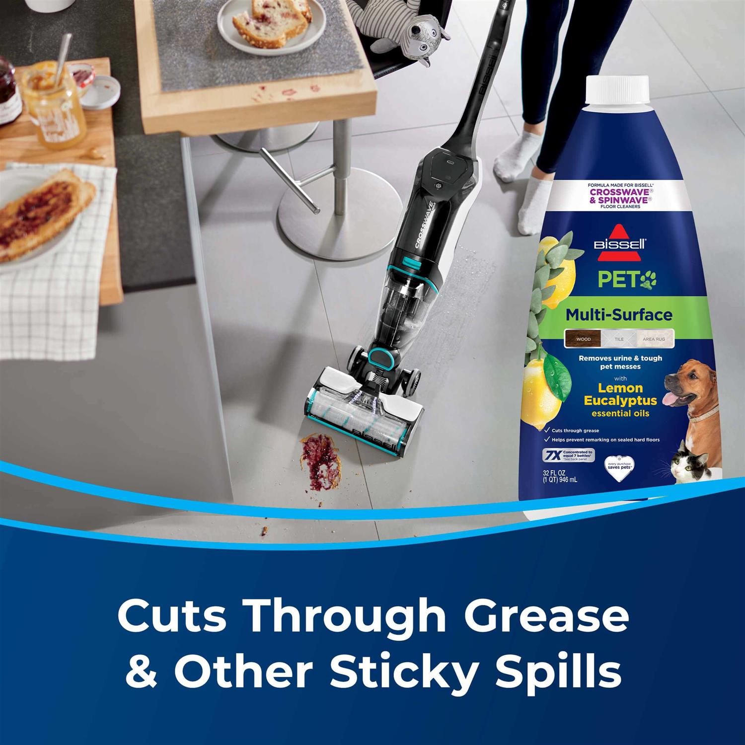 Bissell PET Multi-Surface Formula Lemon Eucalyptus 3444 - Image 4