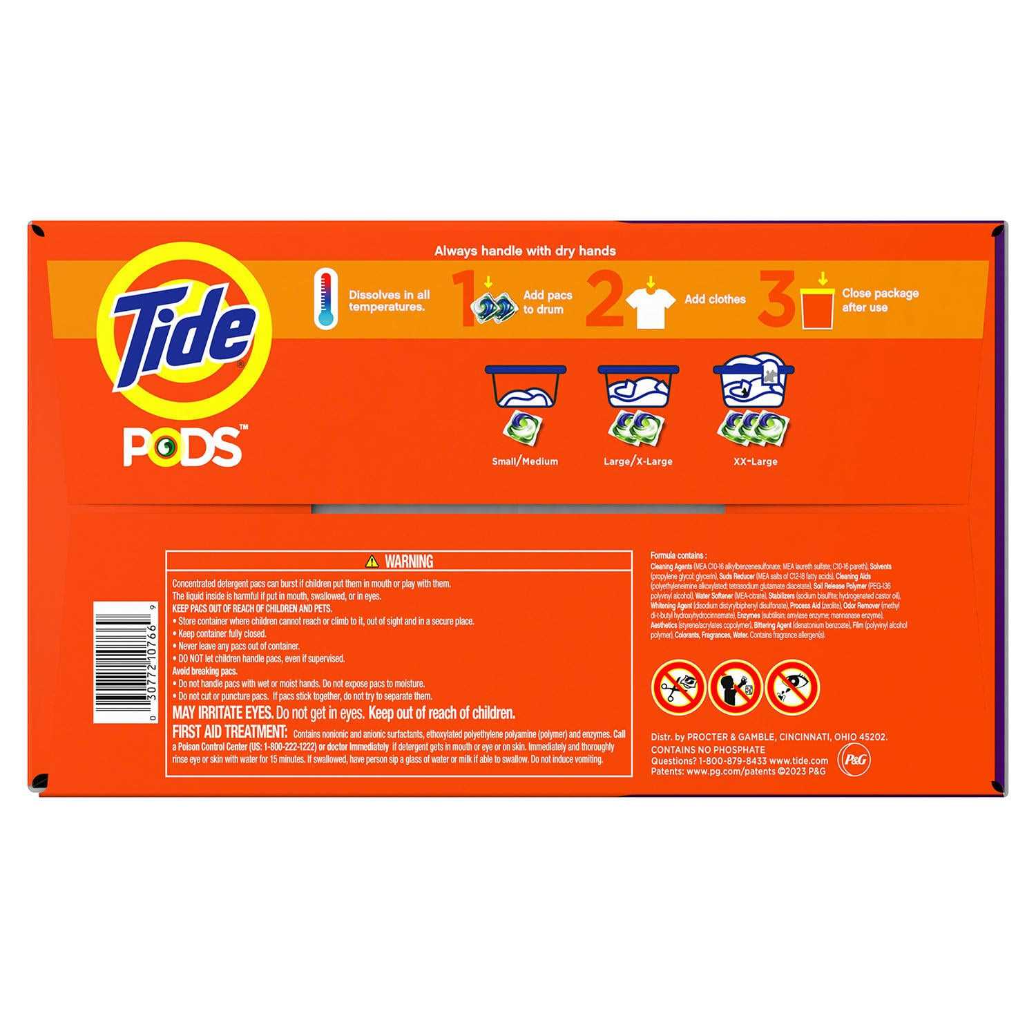 Tide PODS Liquid Laundry Detergent Pacs - Image 3