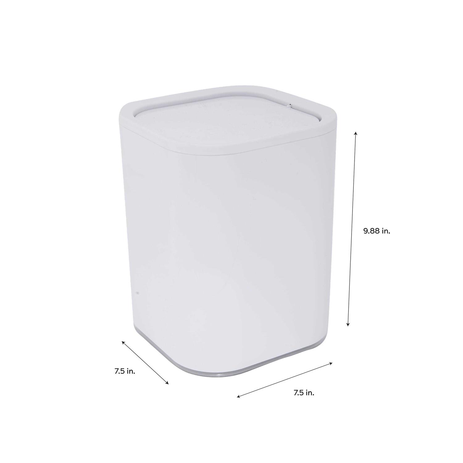 Bath Bliss 8L Acrylic Waste Bin - Image 4