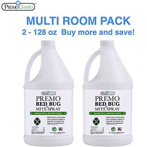 Bed Bug & Mite Killer Spray by Premo Guard 128 oz – Fast 100% Kill - Image 3