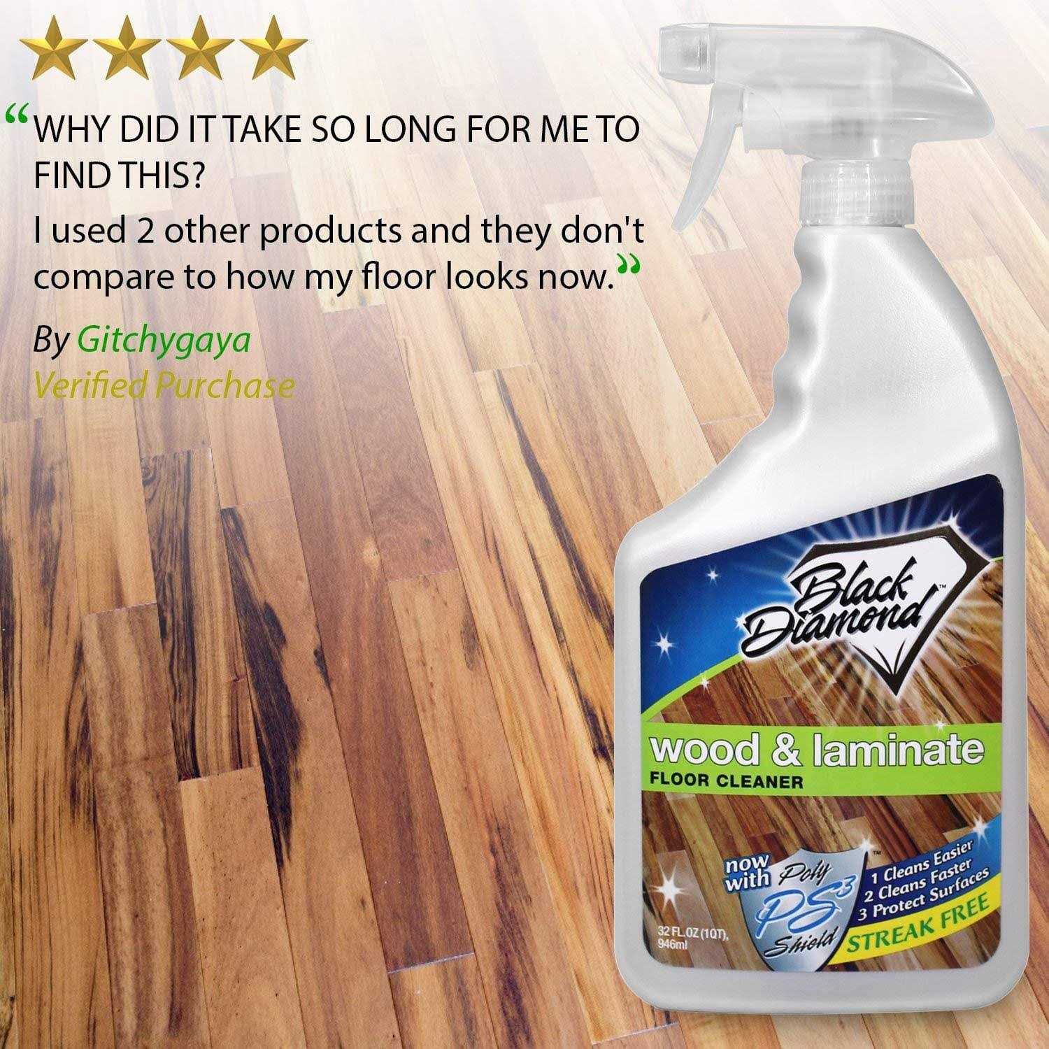 Black Diamond Stoneworks Wood & Laminate Floor Cleaner For Hardwood - Image 3
