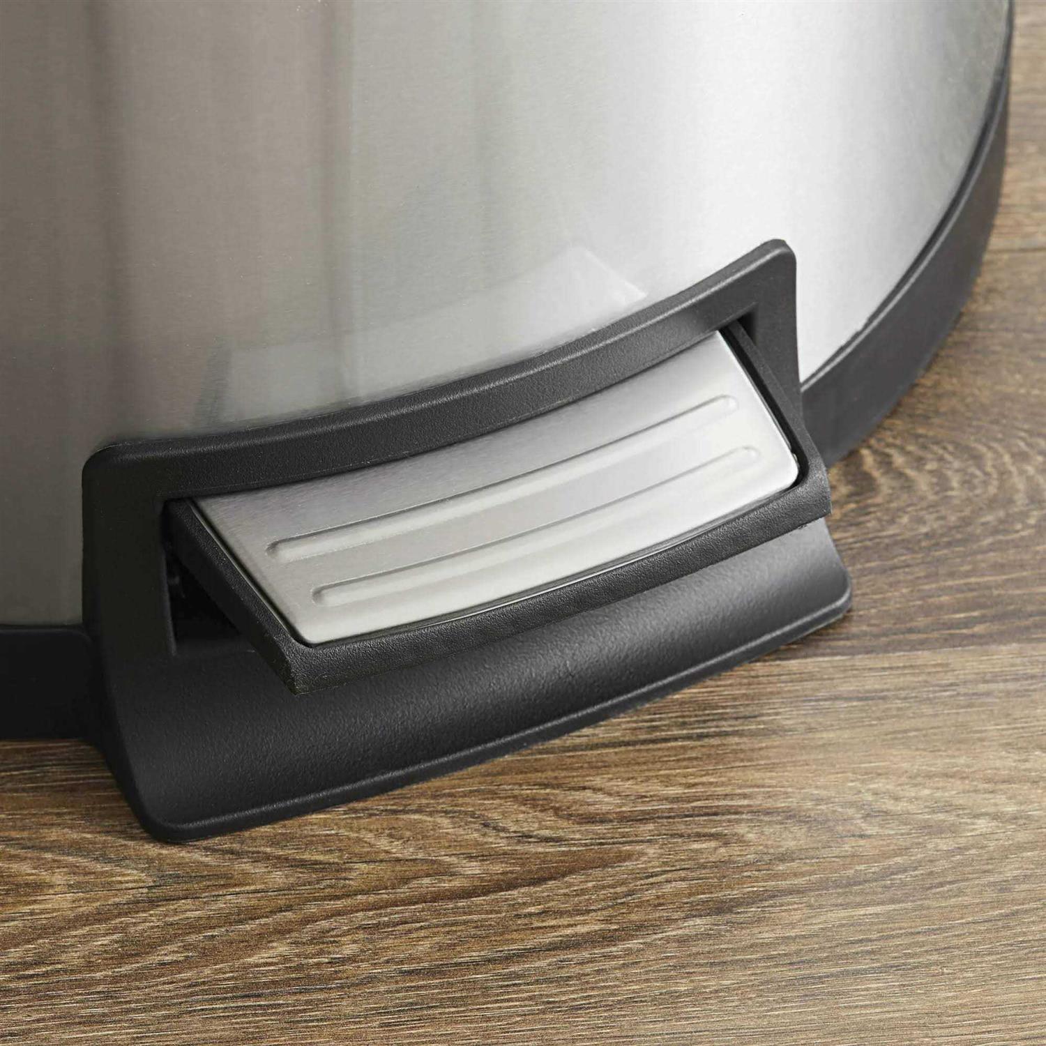 Better Homes & Gardens Stainless Steel Semi-Round Kitchen Can - Image 3