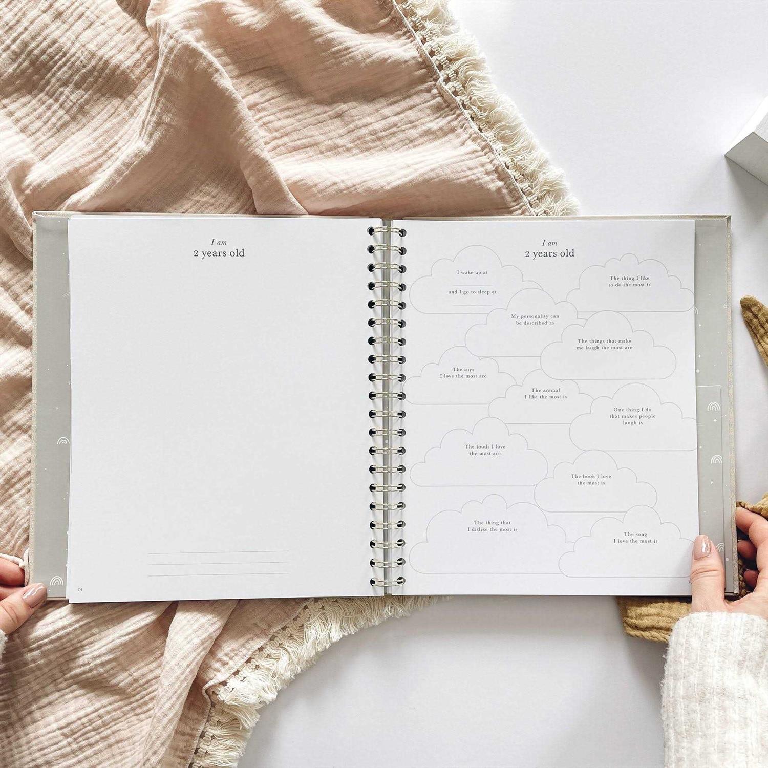 Blush And Gold Baby Book - Image 5