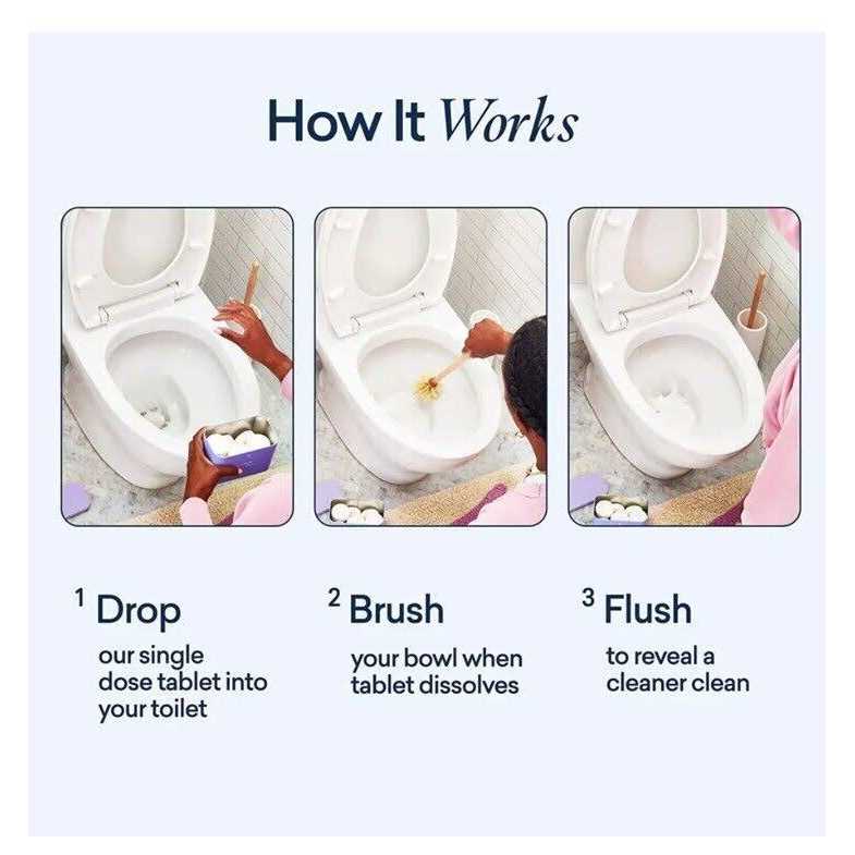 Blueland Toilet Bowl Cleaner Starter Set Eco Friendly Products Cleaning Supplies - Image 5