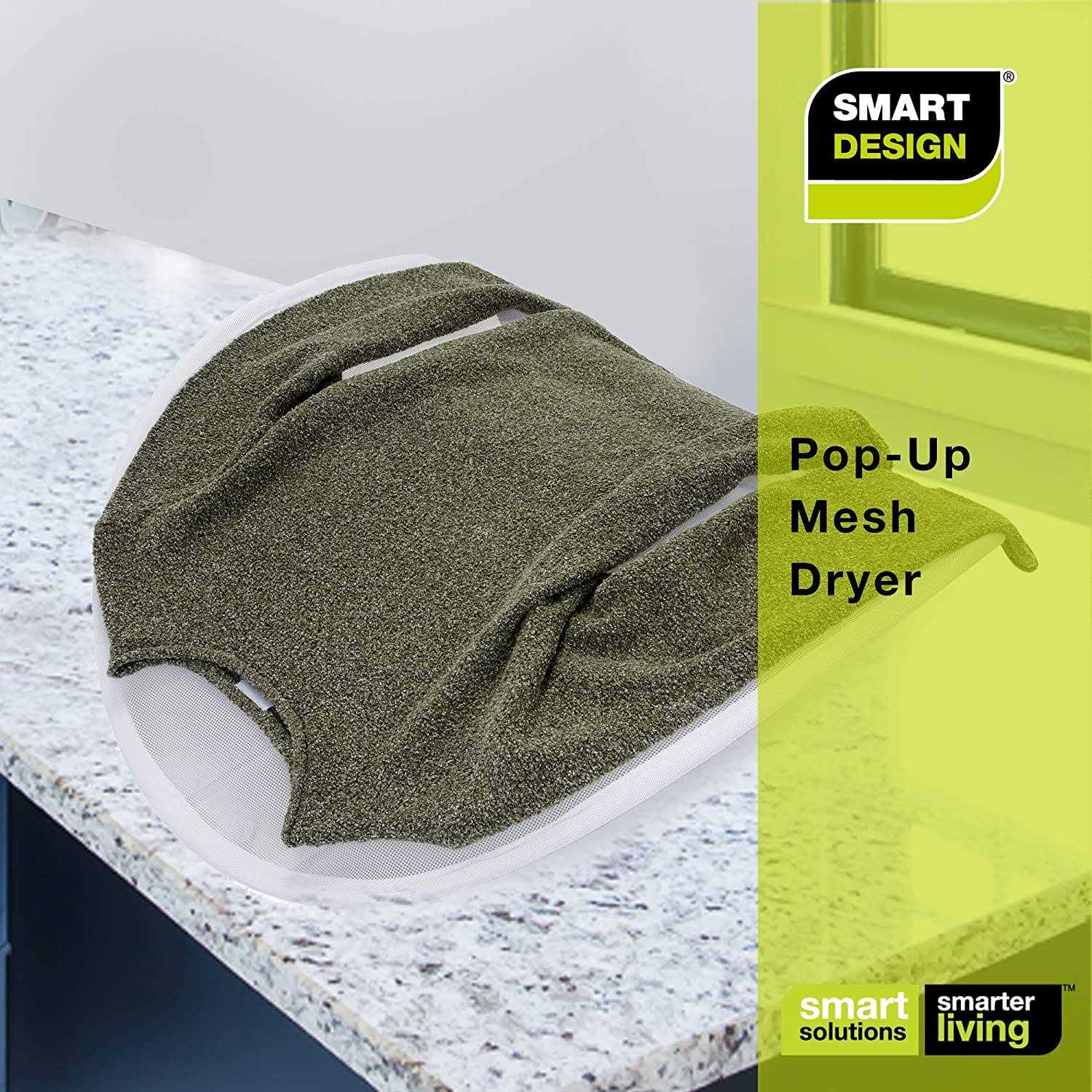 Smart Design Pop Up Adjustable Sweater Dryer with Adjustable Straps - Image 5