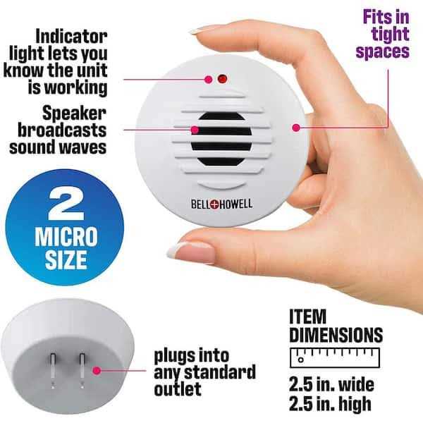 Bell+howell Ultrasonic Pest Repeller 10 Pk - Image 4