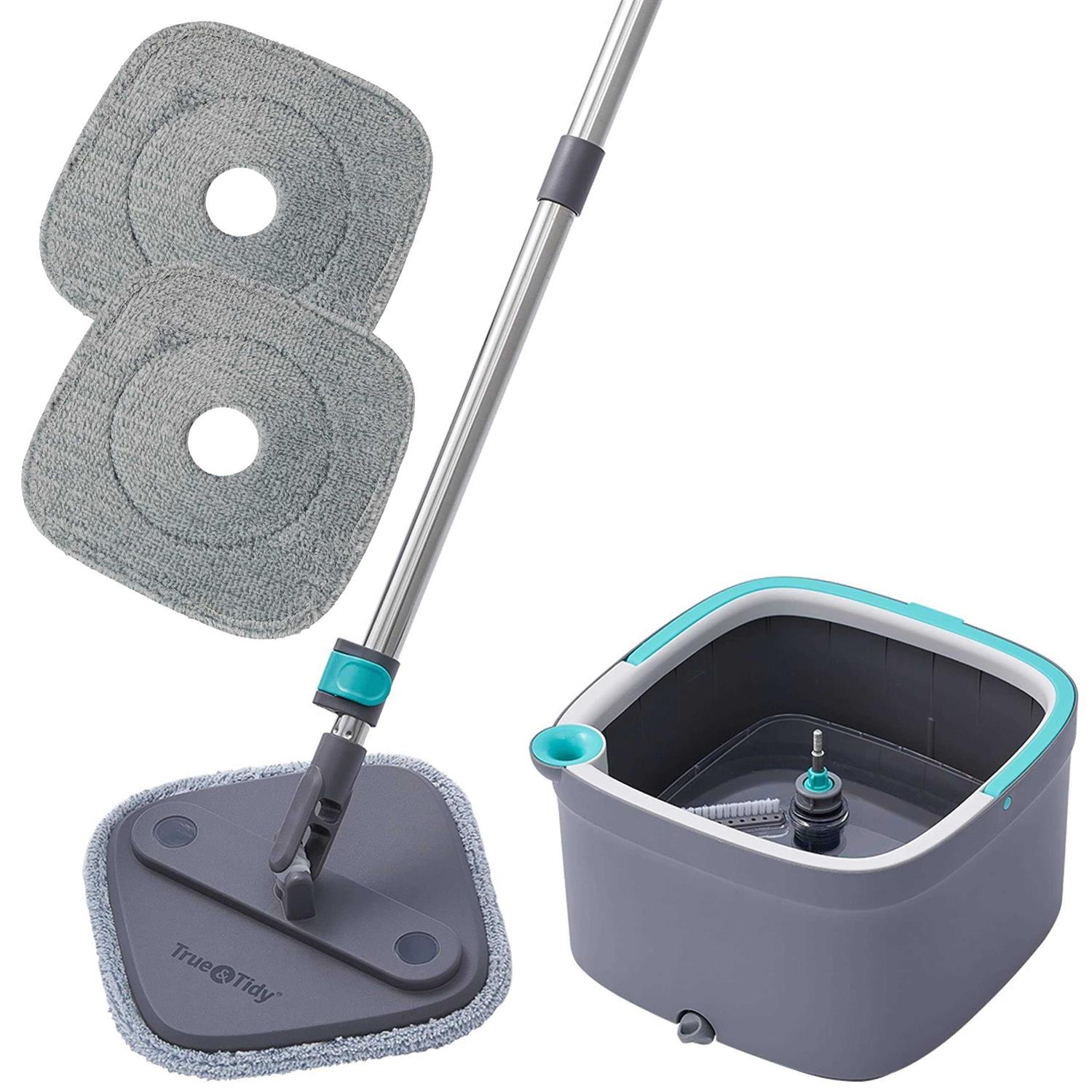 True & Tidy, True Clean Spin Mop and Bucket System - Image 3