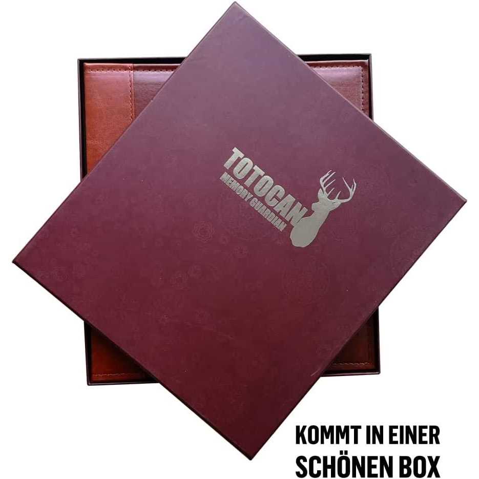 Totocan 4x6 Photo Album 600 Pockets Extra Large Capacity Picture Album with Vintage Leather Cover - Image 4