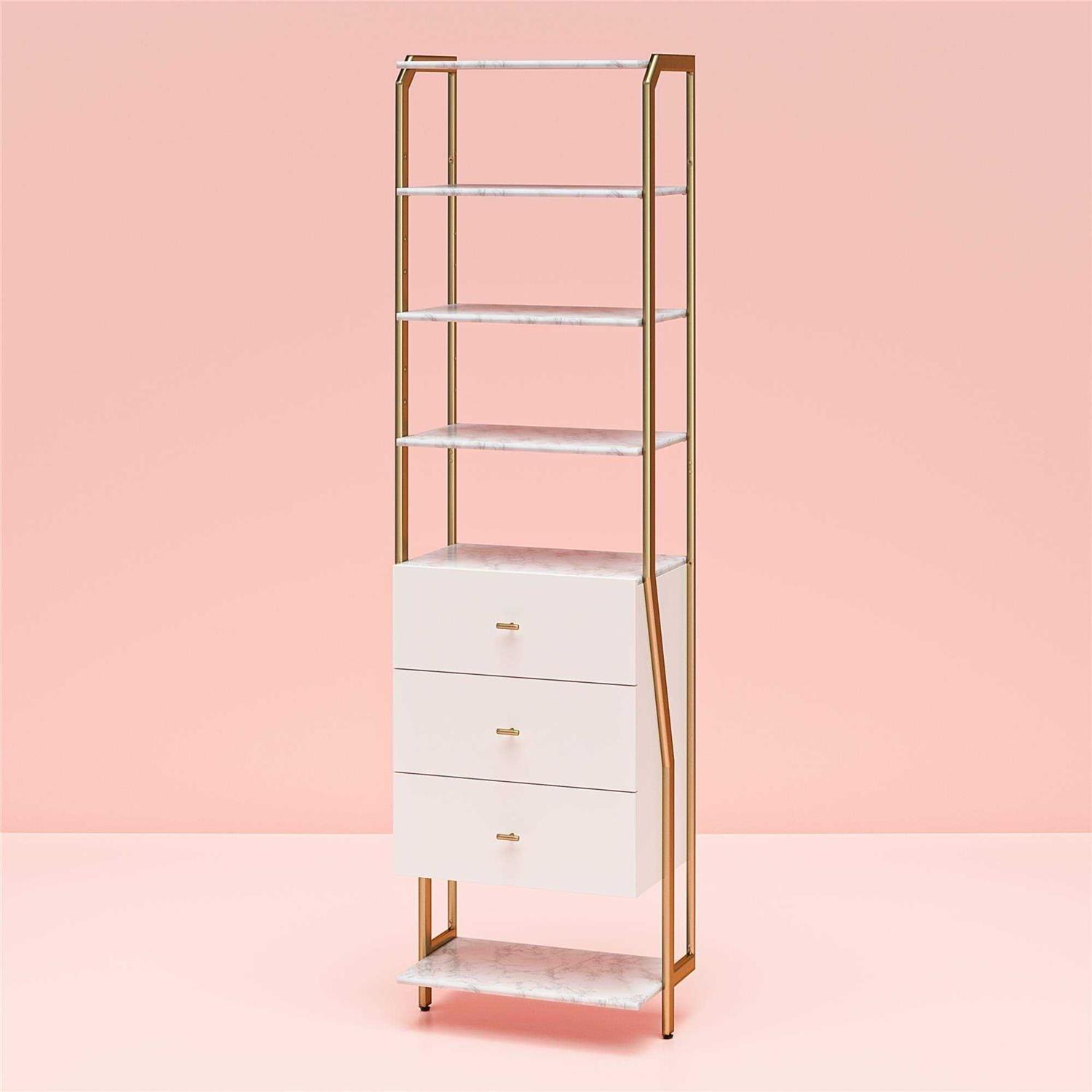 CosmoLiving by Cosmopolitan Gwyneth Closet Vanity - Image 5