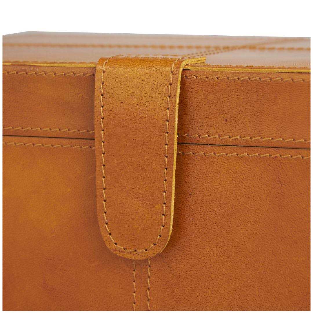 Birch Lane™ Brownsburg Leather Storage Decorative Box - Image 3