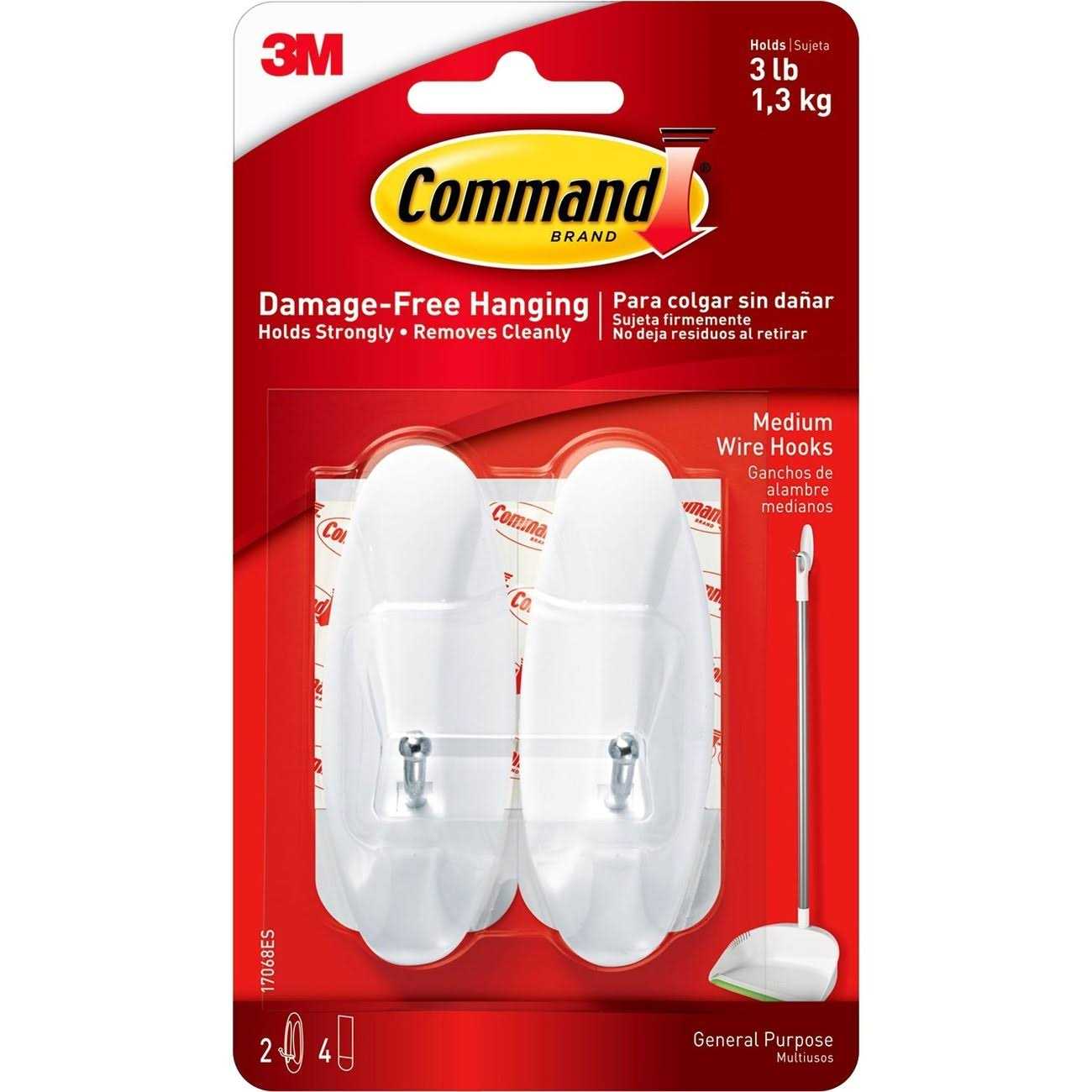 Command Medium Wire Hooks 1706513NA - Image 3