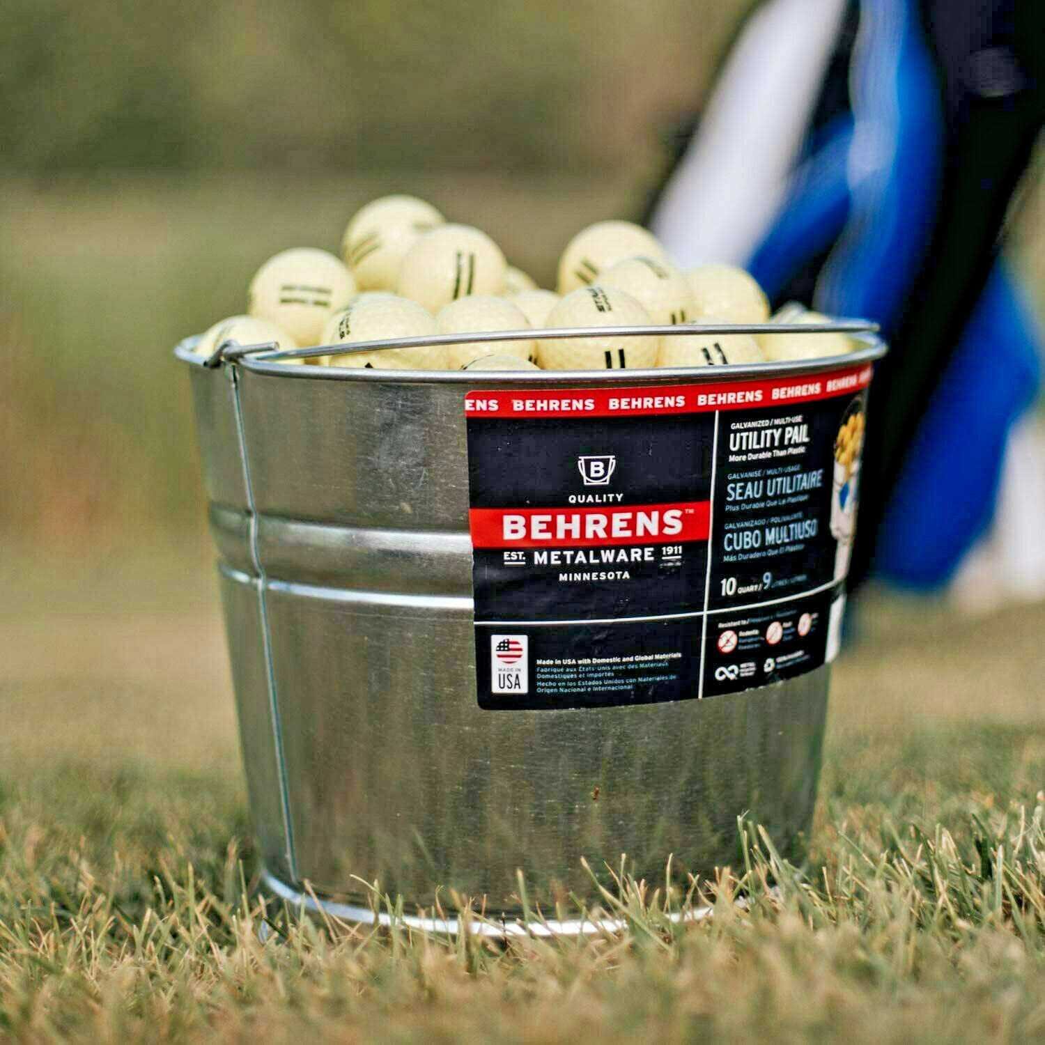 Behrens 10 Qt Galvanized Steel Pail - Image 3