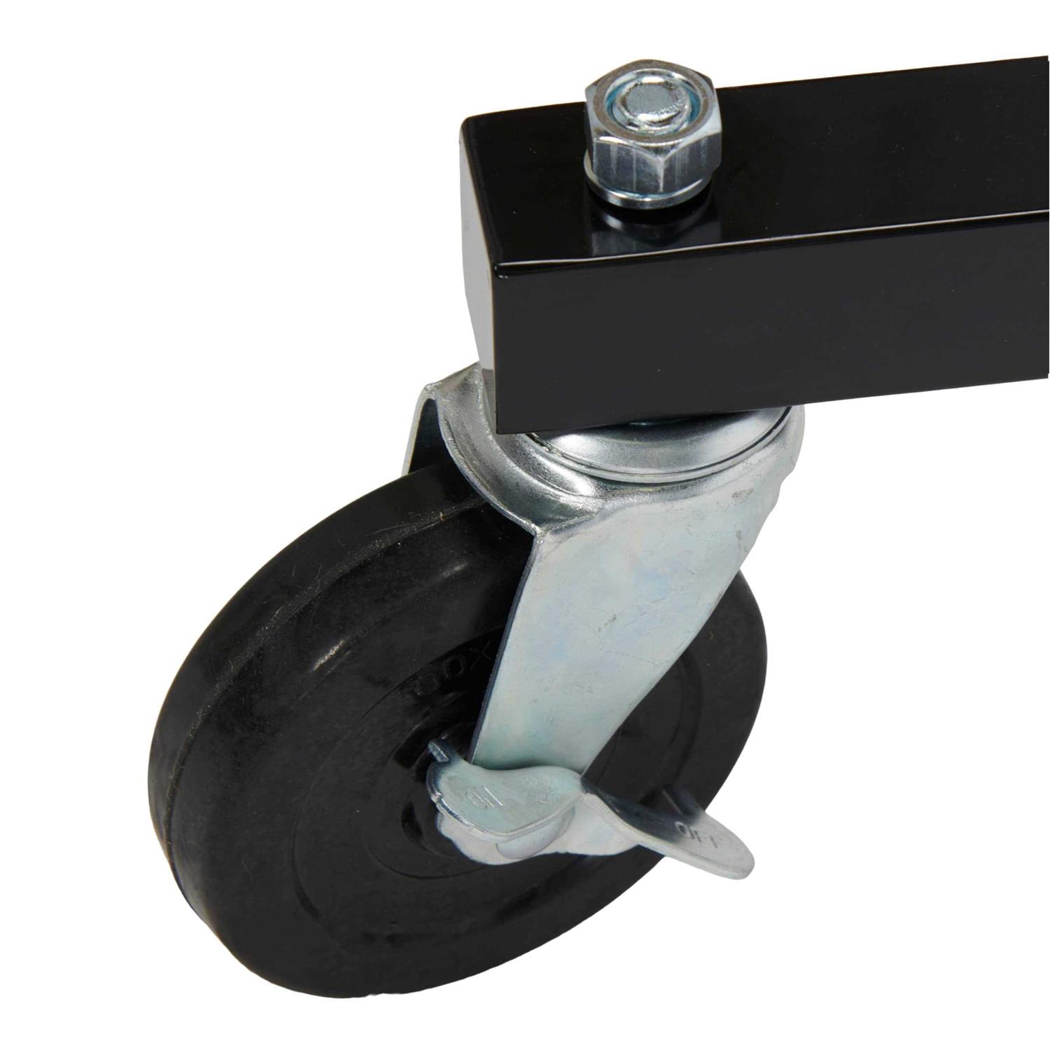 SSWBasics Single Rail Z-Truck Clothing Rack 63''W x 24''D x 68''H - Image 5