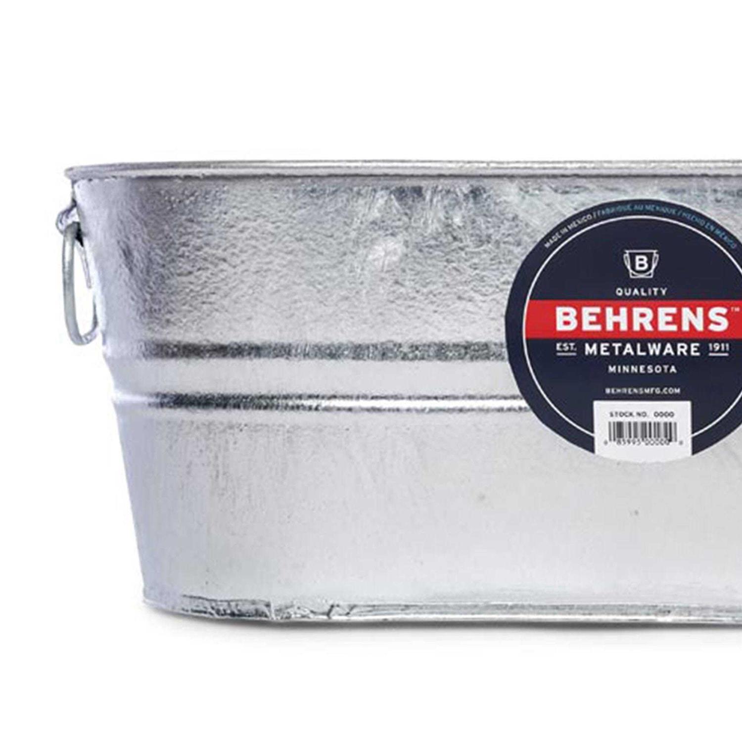 Behrens Steel Tub Oval - Image 3