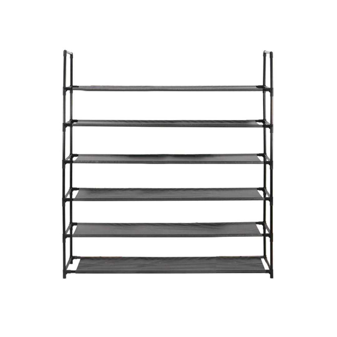 Space Saving 30 Stackable Shoe Rack Zipcode Design Finish - Image 4