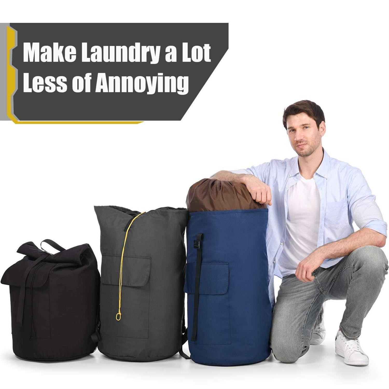 Backpack Laundry Bag 115L Laundry Bag Heavy Duty Extra Large - Image 4