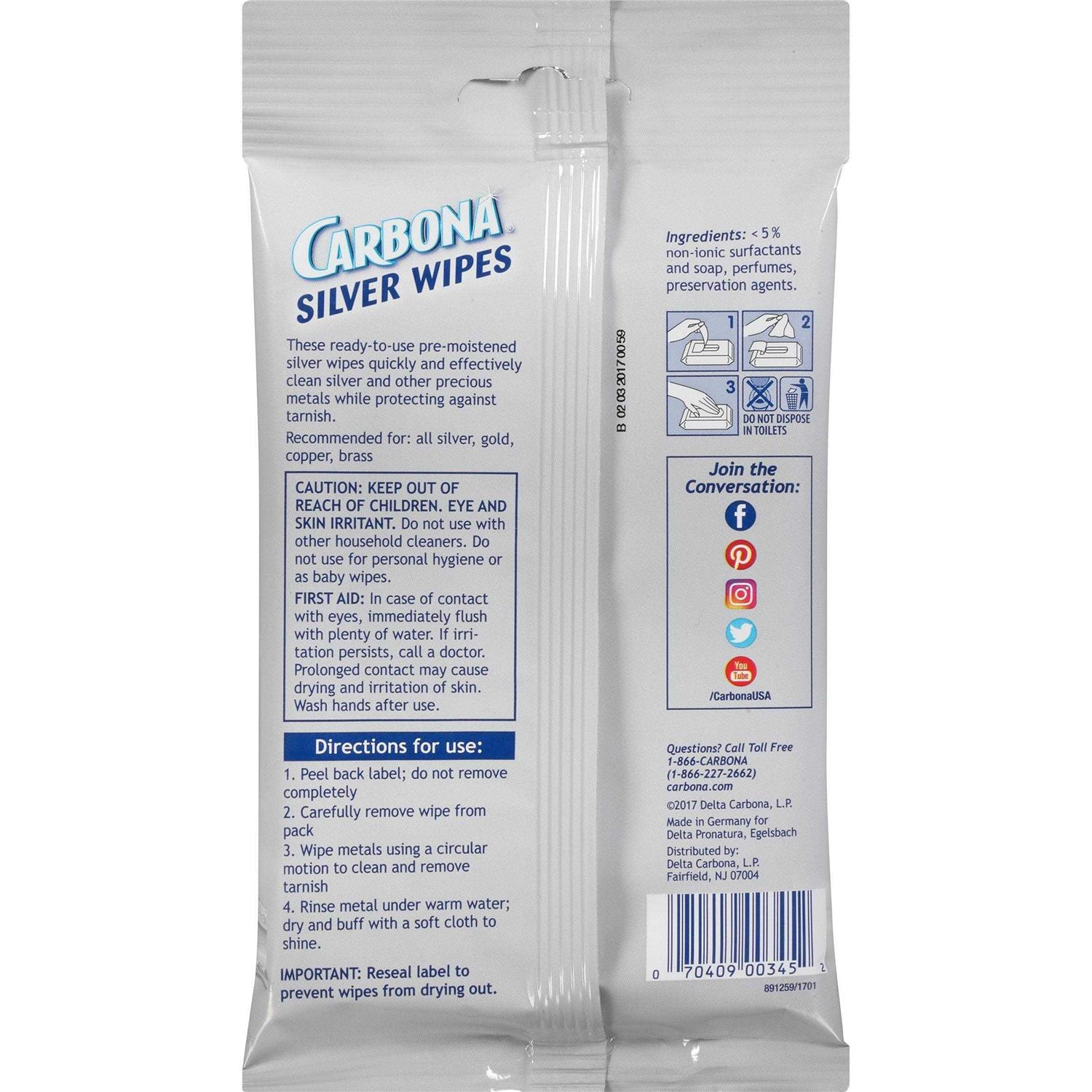 Carbona Silver Wipes - Image 3