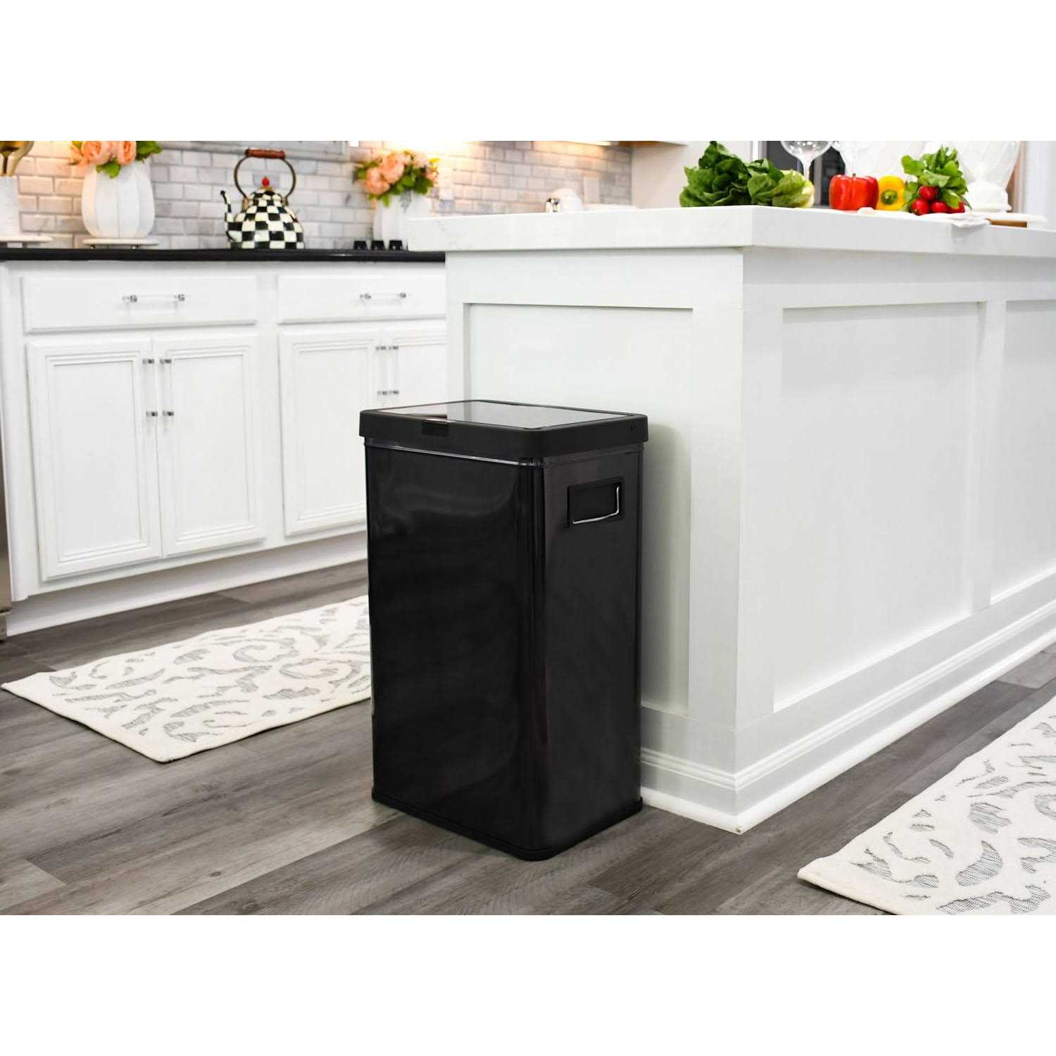 Better Homes & Gardens 13.7 gal Touchless Sensor Kitchen Garbage Can - Image 5