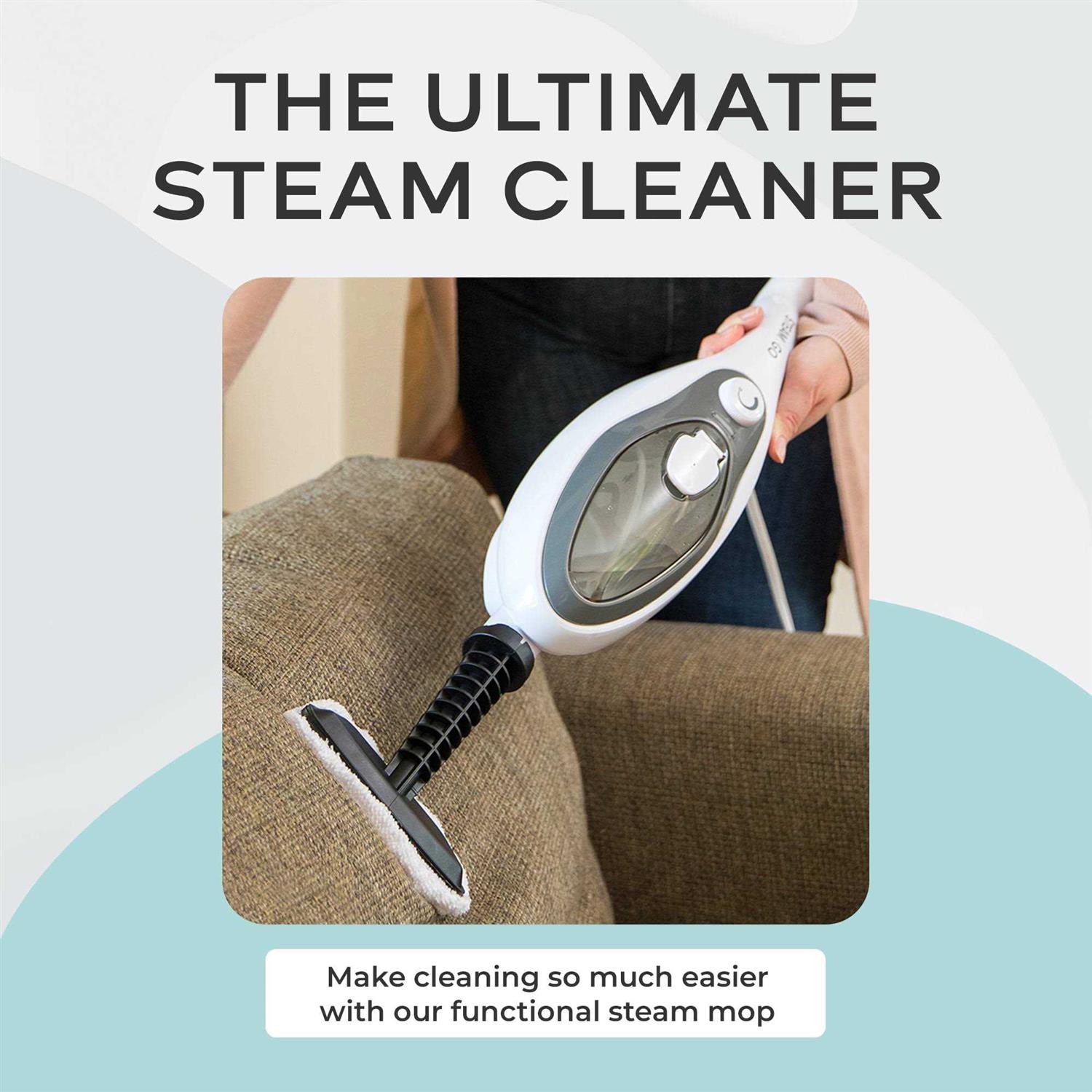 Steam and Go Steam Mop Floor Steamer with Handheld Steam Cleaner for Tile and Grout - Image 5